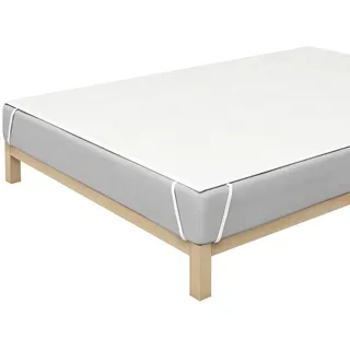 schlafgut Matratzenauflage Baselayer Matratzenschutz Light 90 x 200 cm Weiß