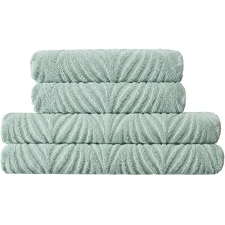 Kleine Wolke Leaf Duschtuch Maledivia 50x100 cm