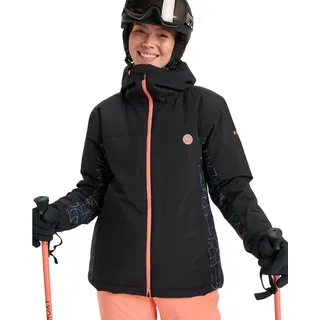 Roxy Snowboardjacke ROXY "Galaxy 10K", Damen, Gr. XXL, schwarz bobby line, Obermaterial: 100% Microfaser;, Jacken Snowboardjacke