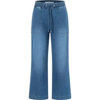- MAC JEANS - CULOTTE, Super soft summer denim - - 2787-90-0352L-D447 - blau Größe 36/OL - Blau