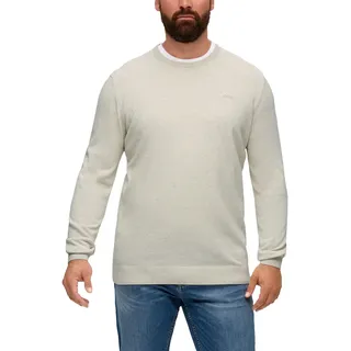 s.Oliver Baumwollpullover mit Logo-Stickerei
