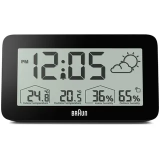 Braun - Wecker - BC13BP - Schwarz