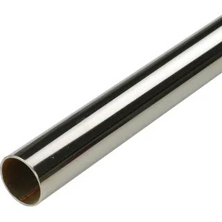 Liedeco Gardinenstange »Gardinenrohr, Stilrohr, Gardinenstange 20 mm "Celebration"« Ø 20 mm Fixmaß, grau