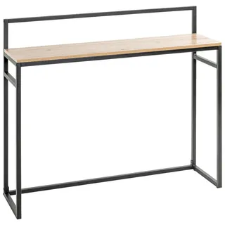 HAKU bergen-eiche Konsolentisch 100,0 x 30,0 x 89,0 cm schwarz
