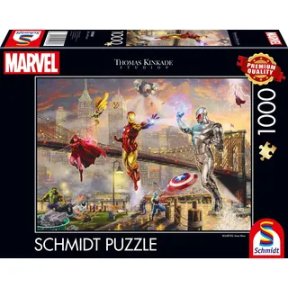 Schmidt Spiele Iron Man, Puzzle 1000 Teile