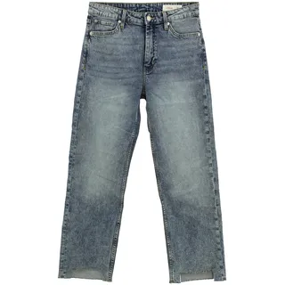 s.Oliver Damen Jeans, Jeans Karolin Cropped Straight Leg, Light Blue Denim, 44W / 34L EU