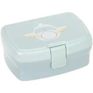 Lässig Kinder Lunchbox Brotdose mit herausnehmbarer Unterteilung, BPA-frei/Lunchbox Tiny Drivers Airplane