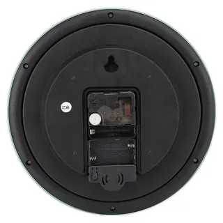 10-Zoll-Wanduhr, Mehrzweck-Kuckuck, rund, geräuschlos, pünktliche Vogelrufe, Weihnachtsmusik, Innenuhren für Wohnzimmer, Grün