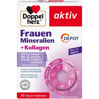 Doppelherz Frauen Mineralien + Kollagen Tabletten 30 St.