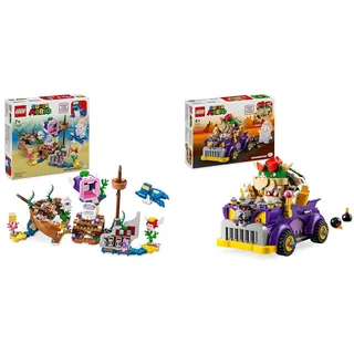 LEGO Super Mario Dorrie und das versunkene Schiff & Super Mario Bowsers Monsterkarre