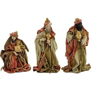 FADEDA 3X Hlg. DREI Könige orientalisch, Ankleidefiguren/Höhe:30 cm/handbemalt/detailgetreue Krippen Figuren - Weihnachten Tisch Dekoration Krippe Zubehör