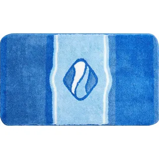 Grund Jewel Badteppich, Acryl, Blau, 60 x 100 cm