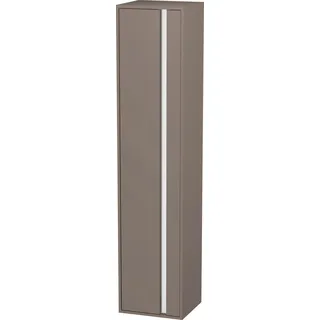 Duravit Ketho Hochschrank, 400x1800x360 mm, eine Tür, Anschlag links, KT1255L4343, Farbe: Basalt Matt Dekor