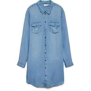 Vero Moda Jeanskleid Blau 46