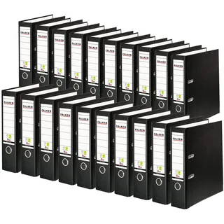 PP-Color-Ordner DIN A4 80 mm schwarz 20 St.