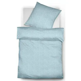 Bettwäsche FLEURESSE "Jade", blau (azur), B/L: 200cm x 200cm, 1 Stk., 1 Stk., Mako-Damast, B/L: 80cm x 80cm & 80cm x 80cm, 3 Stk., Mako-Damast, Obermaterial: 100% Baumwolle, Bettwäsche, Bettwäsche, mit edlem Paisleymuster