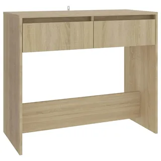 vidaXL Konsolentisch Sonoma-Eiche 89x41x76,5 cm Holzwerkstoff