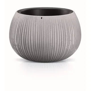 Prosperplast Bowl Plastik mit Zementfarbenablagerung, 19,5 (hoch) x 29 (Breite) x 29 (tiefer) CMS