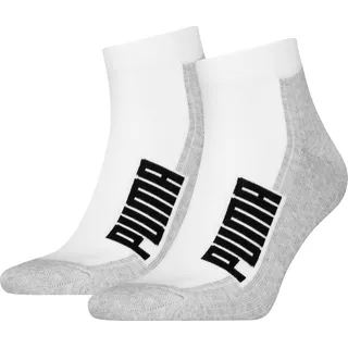 Puma Sneaker Socken Quarter Jump 2-Pack weiß - 43-46