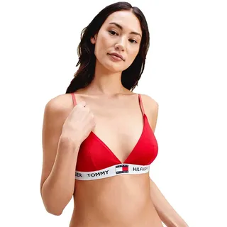 Tommy Hilfiger PADDED TRIANGLE BRA Triangel-BHs Damen, Rot (Tango Red), S