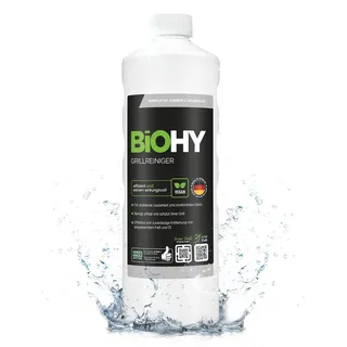 BiOHY Grillreiniger + Dosierer, Backofenreiniger, Fettlöser, Grillrost Reiniger, 1 l