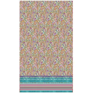 Bassetti NOTO Foulard aus 100% Baumwolle in der Farbe Türkis T1, Maße: 270x270 cm -9322046