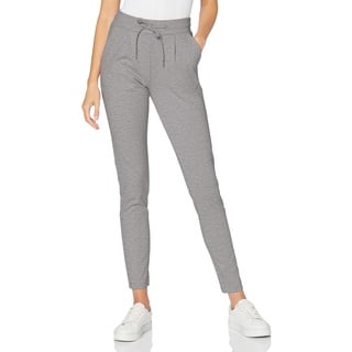 ICHI IHKATE PA2 Damen Sweathose Sweatpants Relaxhose mit Stretch Schmaler Schnitt mit Elastikbund, Größe:S, Farbe:Grey Melange (10020)