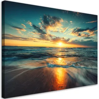 Kunstloft Kunstdruck Orange 60/40 cm , Textil , 60x40 cm , Bilder & Rahmen, Bilder, Leinwandbilder