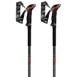 Leki Makalu 110-145 cm bright red-black-dark anthracite