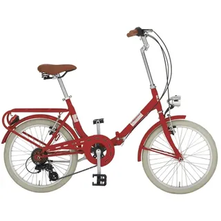 Mini 20 Faltbike 20 6V Rot 2026 A-MIN06UN2040ROSS Alpina Stadt Fahrrad