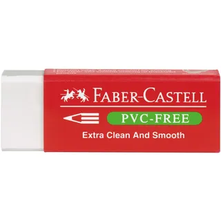 Faber-Castell PVC-Free Radierer Weiß