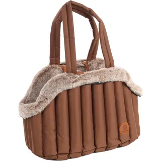 Karlie Flamingo Tuke Tasche 41x28x30cm – Brown – 41 x 28 x 30 cm
