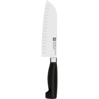 Zwilling VIER STERNE Santokumesser 18 cm Schwarz