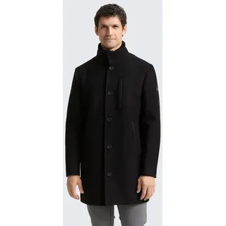 Tom Tailor Herren 2-in-1 Wollmantel mit Abnehmbarer Innenjacke