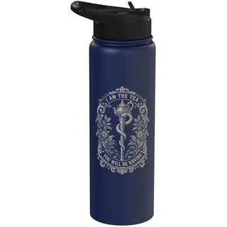 I'm The Tea You'll Be Having Gothic Teekanne British Enjoyer Stainless Steel Insulated Water Bottle