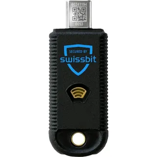 Swissbit iShield Key FIDO2 USB-C/NFC Security Key Retailverpackung (SNU20000D1PBCN0-E-01-110-SBB)
