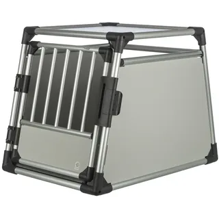 Trixie Hunde-Transportbox M 63 x 65 x 90 cm Silber