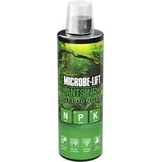 MICROBE-LIFT® - Plants NPK | Volldünger mit Nitrat, Phosphat & Kalium für Pflanzen in jedem Süßwasser Aquarium | Für prachtvollen & kräftigen Pflanzenwuchs | Aquascaping (473ml)