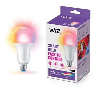 WiZ Color A80 E27 Smart LED Bulb (150W) - RGB/16 Million colors + Dimmable White LED