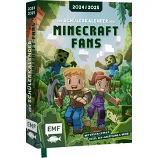Bild von Der Schülerkalender für Minecraft-Fans 2024/2025: Buch von Silvia Schröer/ Niklas Schröer