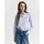 Langarmbluse SHIRT blau M 38