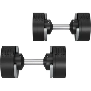 Horizon Fitness verstellbare Hanteln Set 2x 20 kg schwarz
