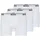 Boxershorts unifarben White M 3er Pack