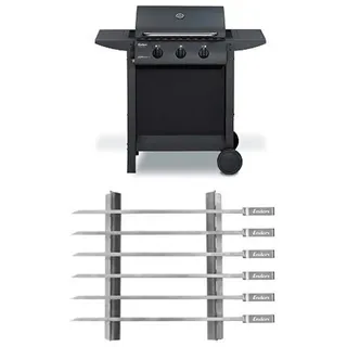 Enders Gasgrill SAN DIEGO 3 + Schaschlikspieß-Set 6teilig