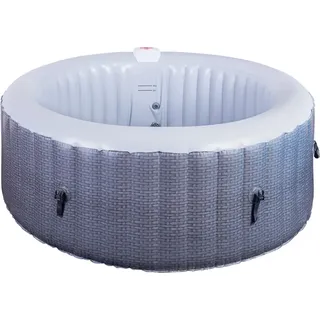 Mobiler (aufblasbarer) Whirlpool Belatrix Faro 130 - Schwarz, Grau