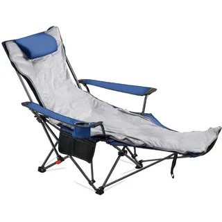 Vevor Campingstuhl Faltbar Blau