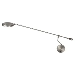 Steinhauer Exclusive - wandleuchte - Soleil2 - stahl - kunststoff metall - bettlampe - LED - 4387ST - Transparent