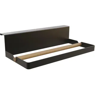 HKT Küchenrollenhalter , Schwarz , Metall , 30x7.5x14 cm , Küchenzubehör, Küchenhelfer, Küchenrollenhalter