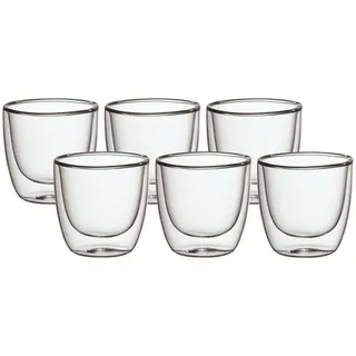 Villeroy & Boch Thermobecher 0,06 l Transparent 6 St.