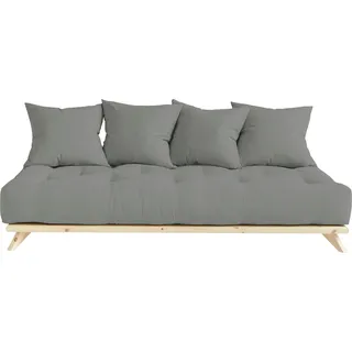 Karup Kindersofa Senza 90 x 200 cm Kiefer massiv grau